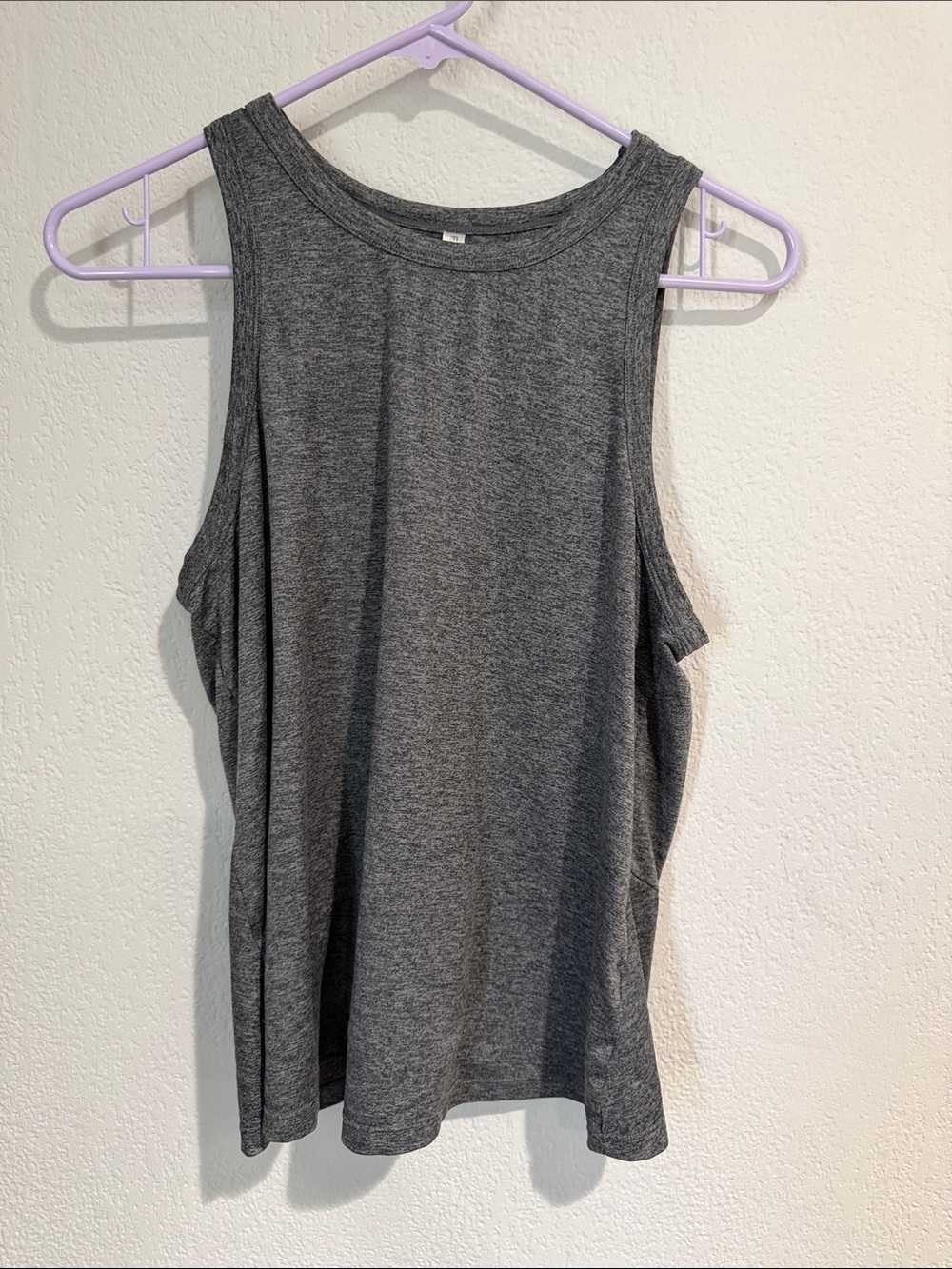 Fabletics Gray Open back Tank Top - Comfortable Women's Top